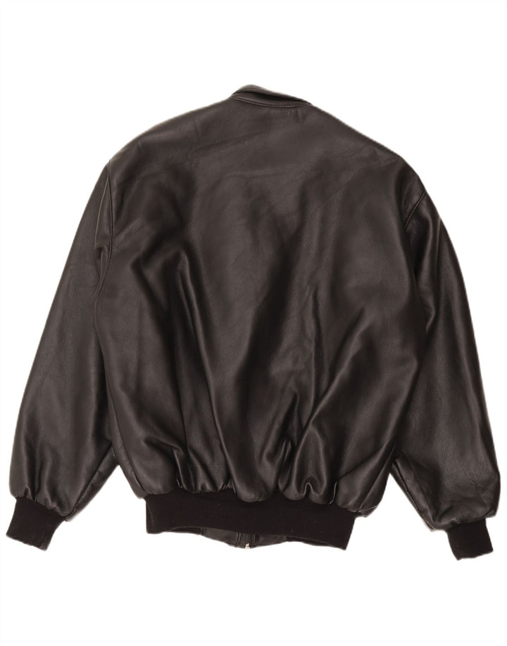 Pervin Herre Læderjakke UK 42 XL Sort