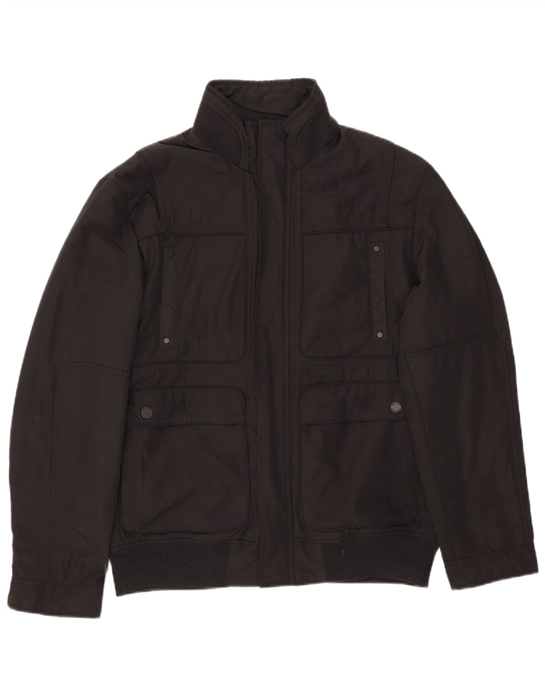 Jack & Jones Mens Utility Jacket UK 44 2XL Black