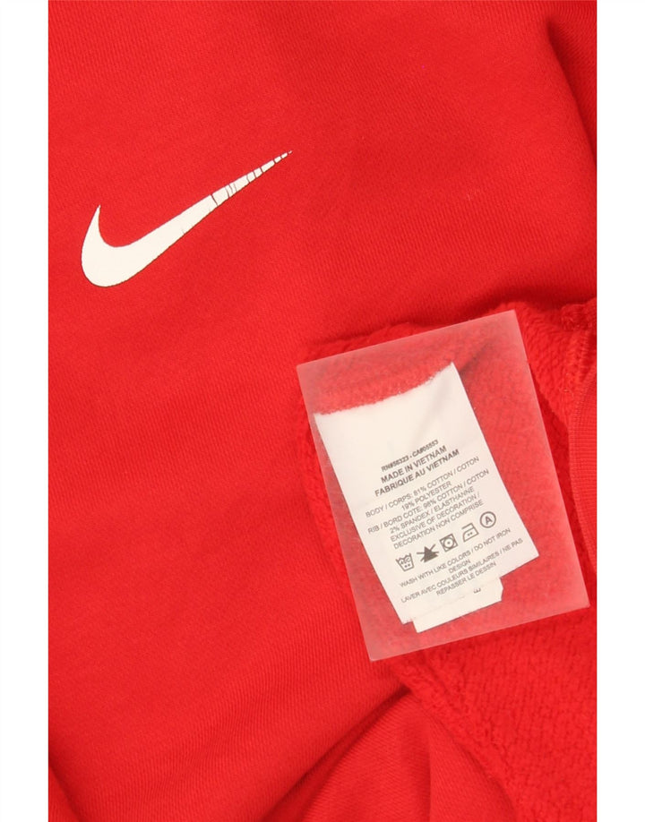 Nike Mens Sweatshirt Jumper XL Red Cotton