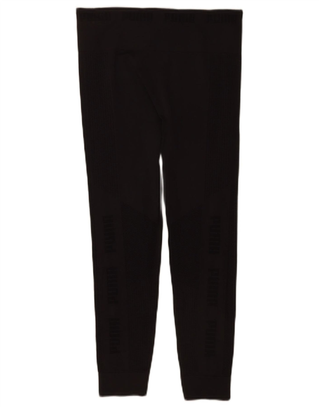 Puma Womens Graphic Leggings UK 8 Small Black