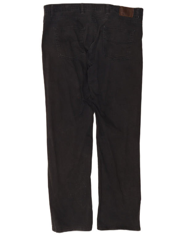 Marks & Spencer Mens Blue Harbour Straight Casual Παντελόνι W40 L33 Navy