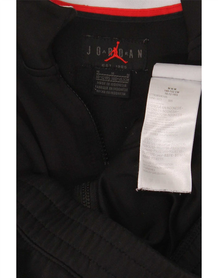 Μπουφάν Jordan Boys αθλητική φόρμα 10-11 ετών Medium Black Colourblock