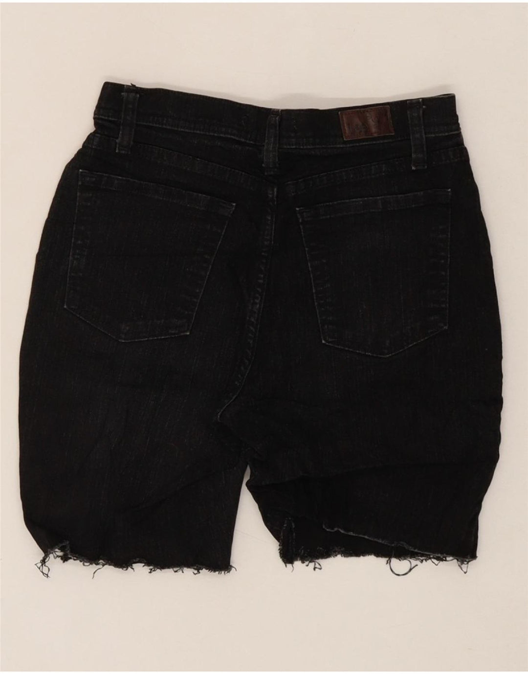 LEE Womens Denim Shorts US 4 Small W26  Navy Blue Vintage Lee and Second-Hand Lee from Messina Hembry 