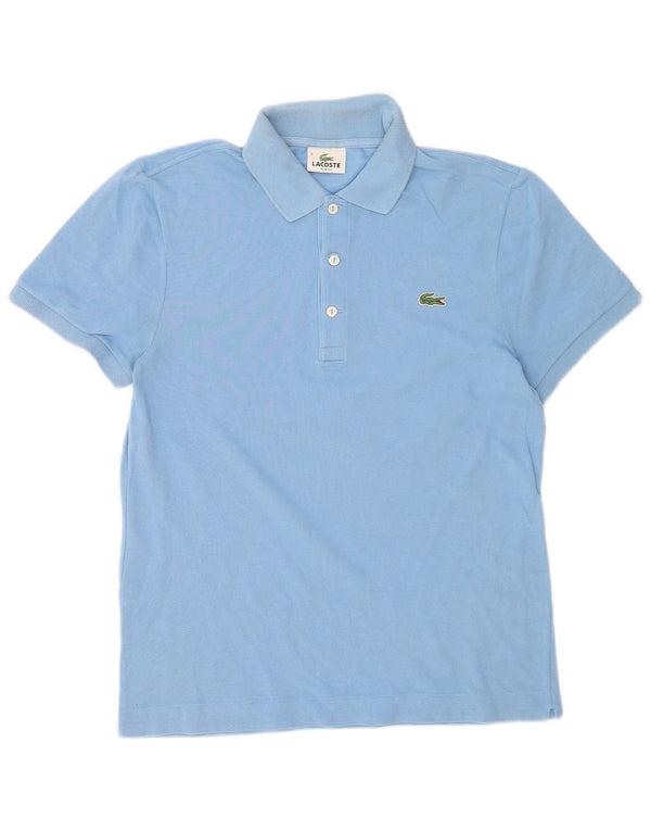 Męska koszulka polo Lacoste Slim Fit, rozmiar 3, mała, niebieska, bawełniana