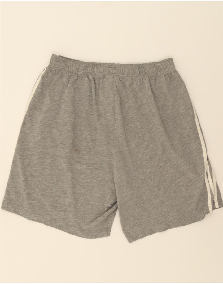 ADIDAS Mens Sport Shorts Large  Grey Cotton Vintage Adidas and Second-Hand Adidas from Messina Hembry 