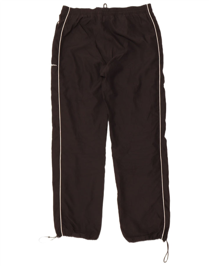 Champion Herren-Trainingshose, Jogginghose, Größe L, Schwarz, Polyester