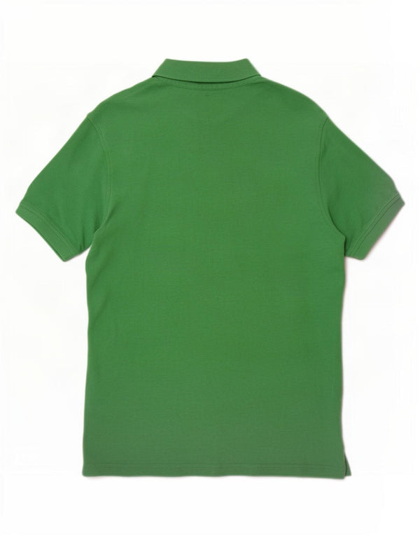 Tommy Hilfiger Mens Polo Shirt Large Green Cotton