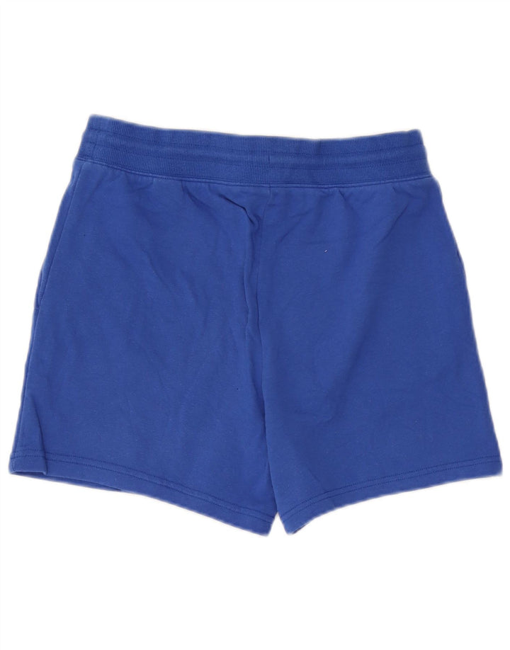 Marks & Spencer Damen Sportshorts UK 12 Mittelblaue Baumwolle