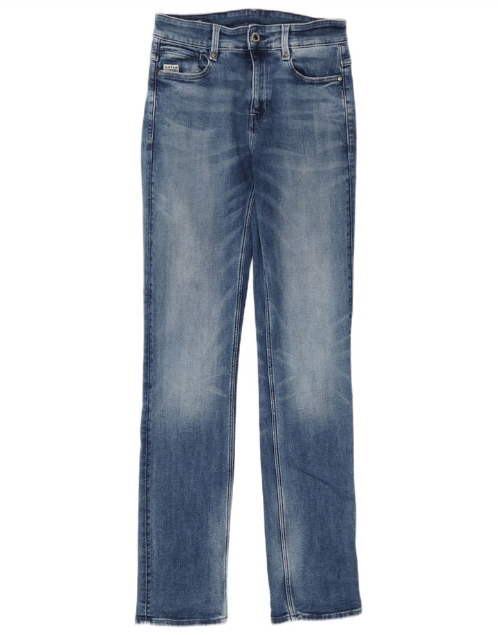 G-Star Womens Slim Jeans W26 L32 Blue Cotton