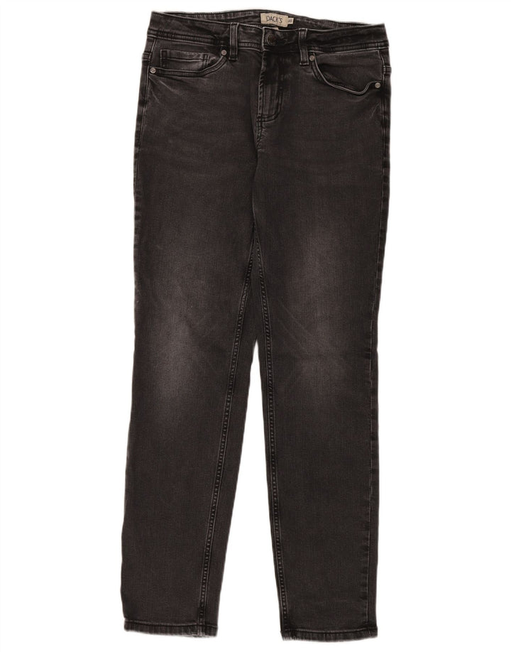 Jeans slim da uomo DACK'S IT 46 piccolo W32 L32 cotone nero
