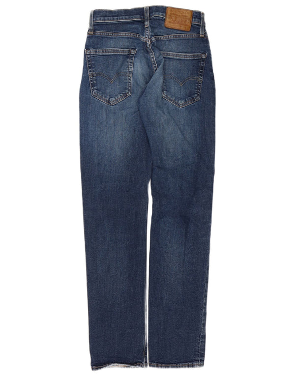 Levi's Mens Slim Jeans W28 L32 Azul Algodão