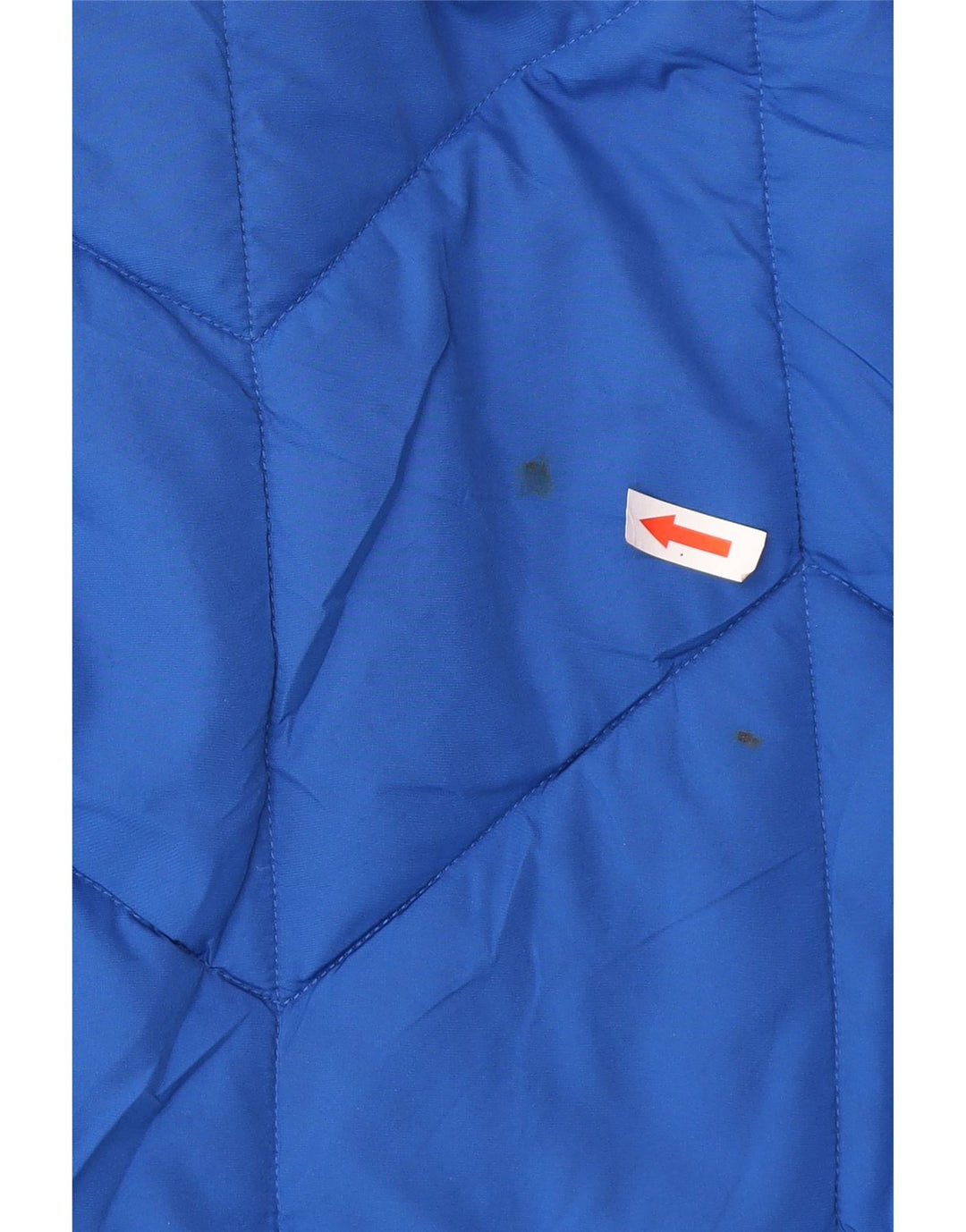Marks & Spencer Womens Padded Jacket UK 12 Medium  Blue Polyester