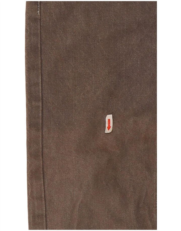 Levi's Damen 505 Regular Straight Jeans W25 L25 Graue Baumwolle