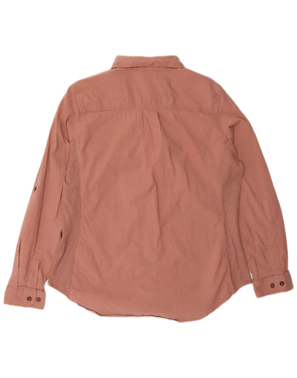 Carhartt Damenhemd US 12/14 Große rosa Baumwolle