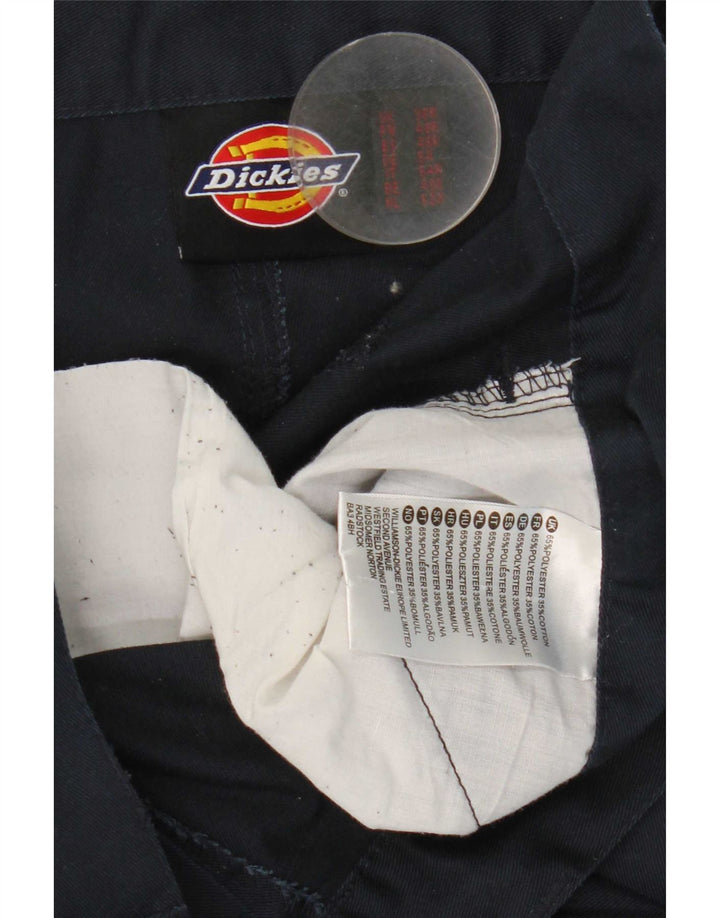 Dickies Mens Slim Cargo Trousers W38 L29 Navy Blue Polyester