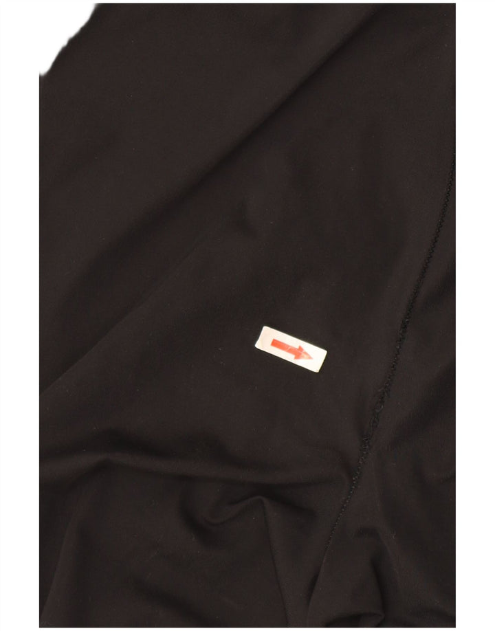 Adidas Dame Grafiske Leggings UK 14 Large Sort Polyester