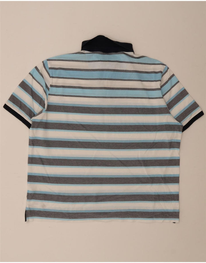 Marks & Spencer Polo Blue Harbor 2XL Homme Rayé Multicolore