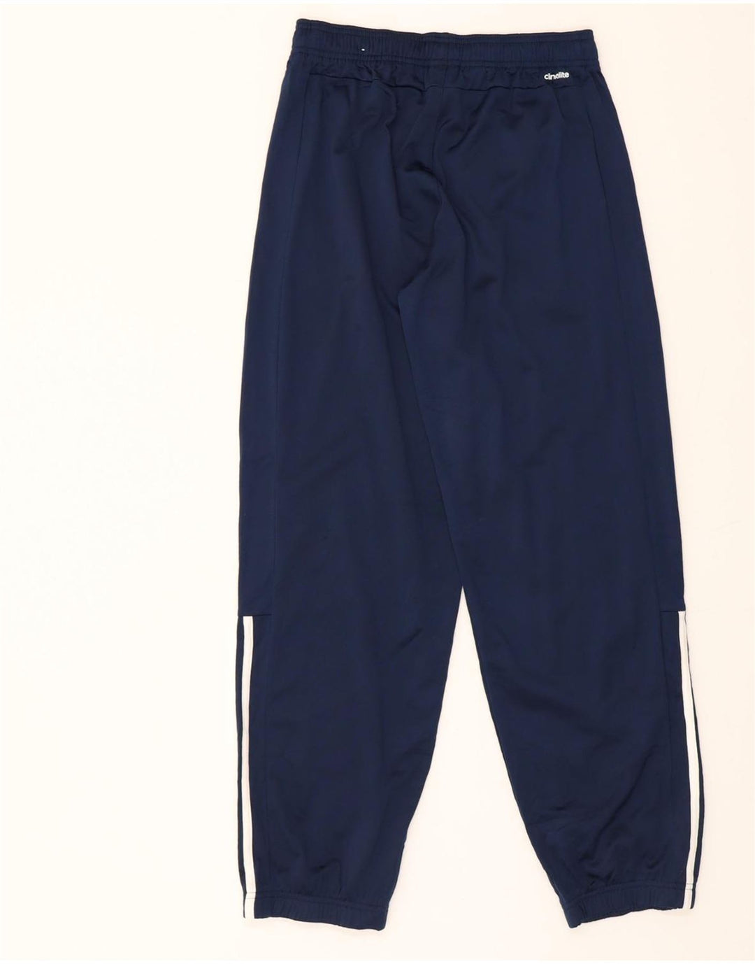 ADIDAS Mens Tracksuit Trousers Joggers Small  Blue Vintage Adidas and Second-Hand Adidas from Messina Hembry 