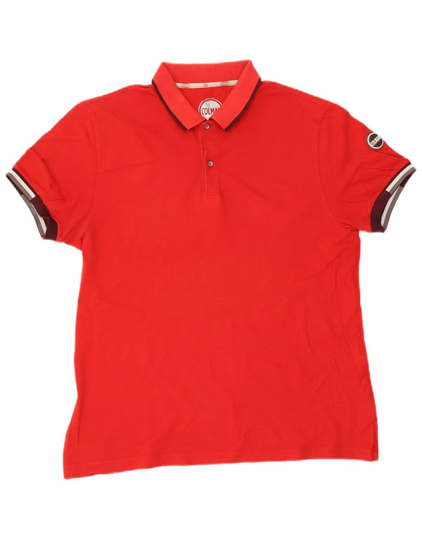 Colmar Mens Polo Shirt 2XL Red Cotton