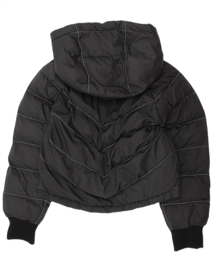 Nike Piger Polstret Hættejakke 8-9 år Lille Sort Polyester