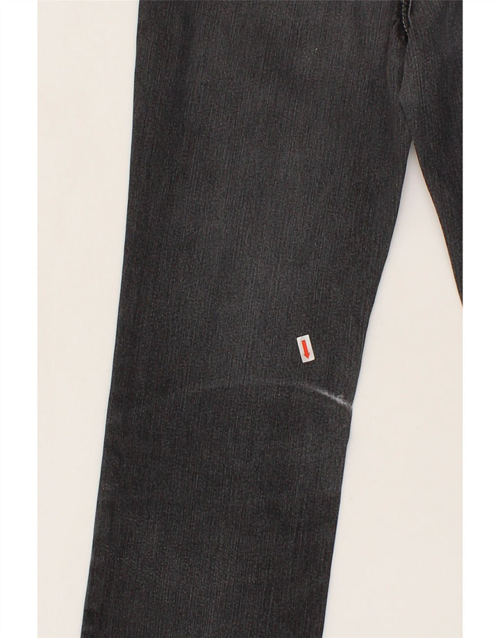 TRUSSARDI Womens Straight Jeans W26 L27 Grey Cotton Vintage Trussardi and Second-Hand Trussardi from Messina Hembry 