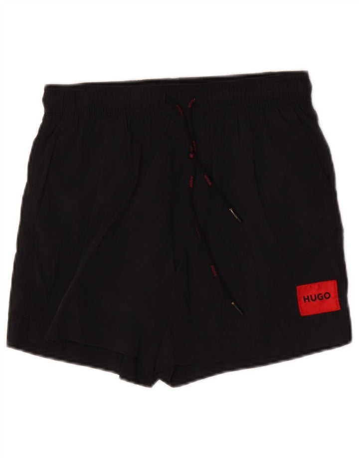 Pantaloncini da bagno da uomo Hugo Boss XS neri