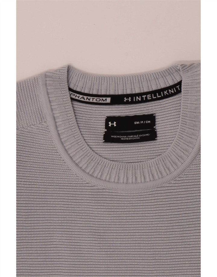 Under Armour Herre Crew Neck Jumper Sweater Small Blue