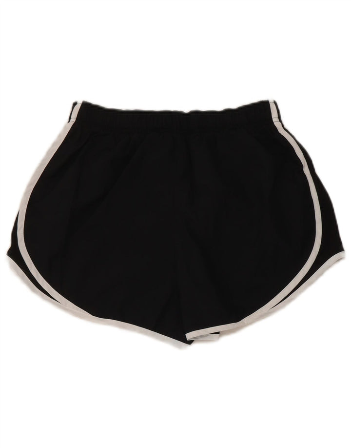 Nike Womens Dri Fit Sport Shorts Small  Black Colourblock Polyester