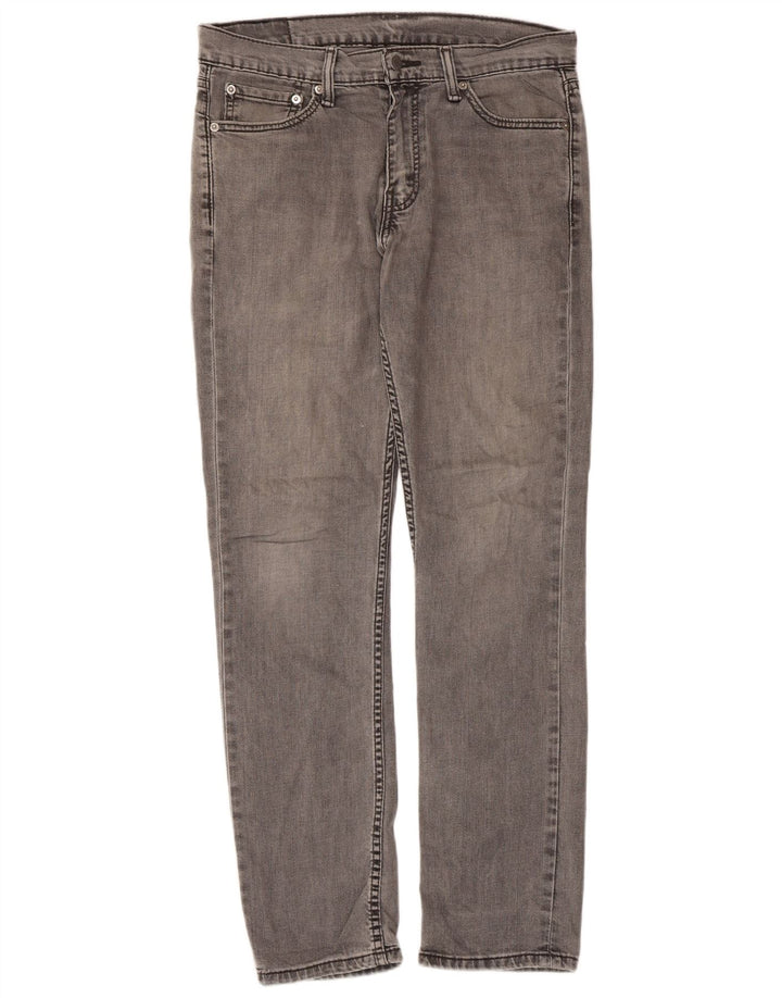 Jeans Levi's Uomo 511 Slim W33 L32 Cotone Grigio