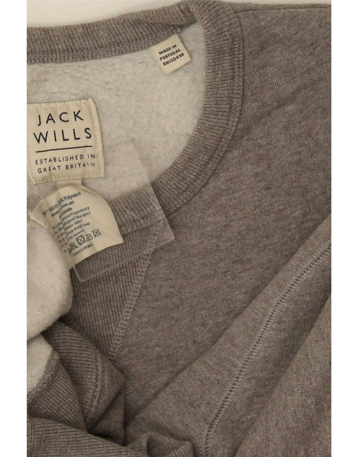 Jack Wills Herre sweatshirt Jumper Medium Grå Bomuld