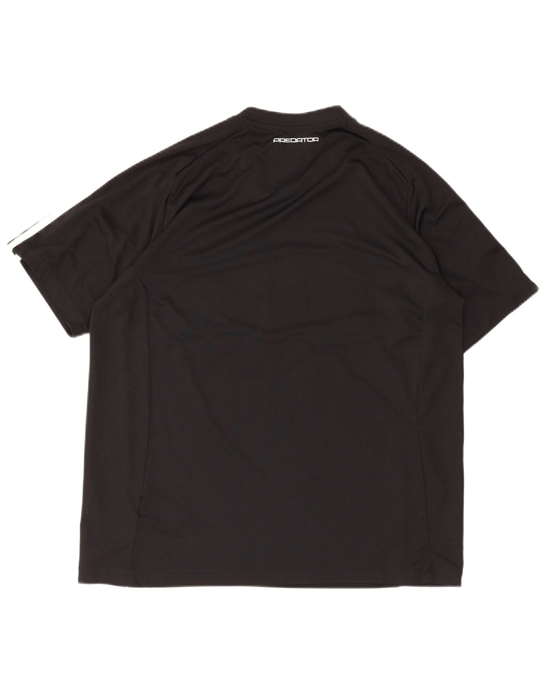Adidas Mens Climalite T-Shirt Top Large Black Polyester
