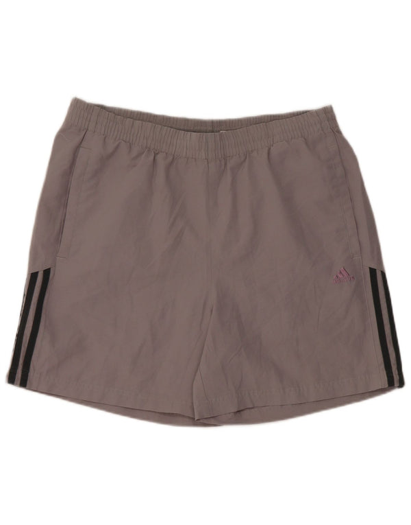 Adidas Herren Sportshorts mittelgraues Polyester