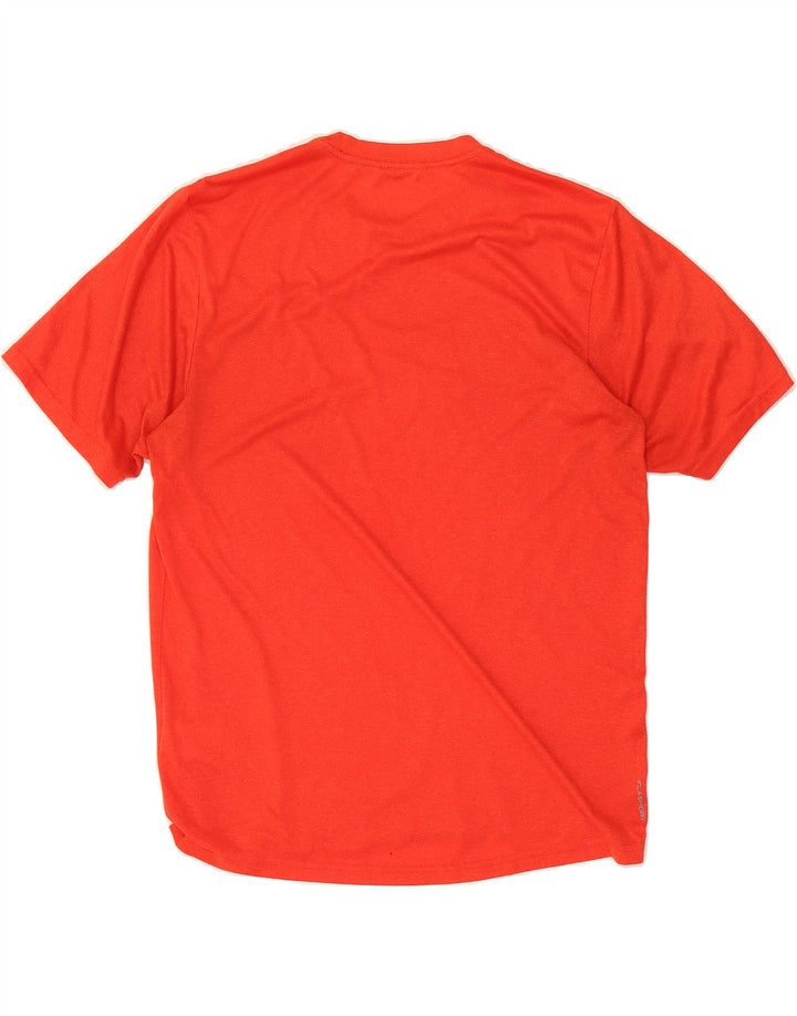 THE NORTH FACE Mens T-Shirt Top Small Red Polyester Vintage The North Face and Second-Hand The North Face from Messina Hembry 