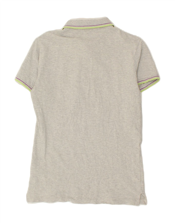 KAPPA Mens Polo Shirt Medium Grey Cotton Vintage Kappa and Second-Hand Kappa from Messina Hembry 