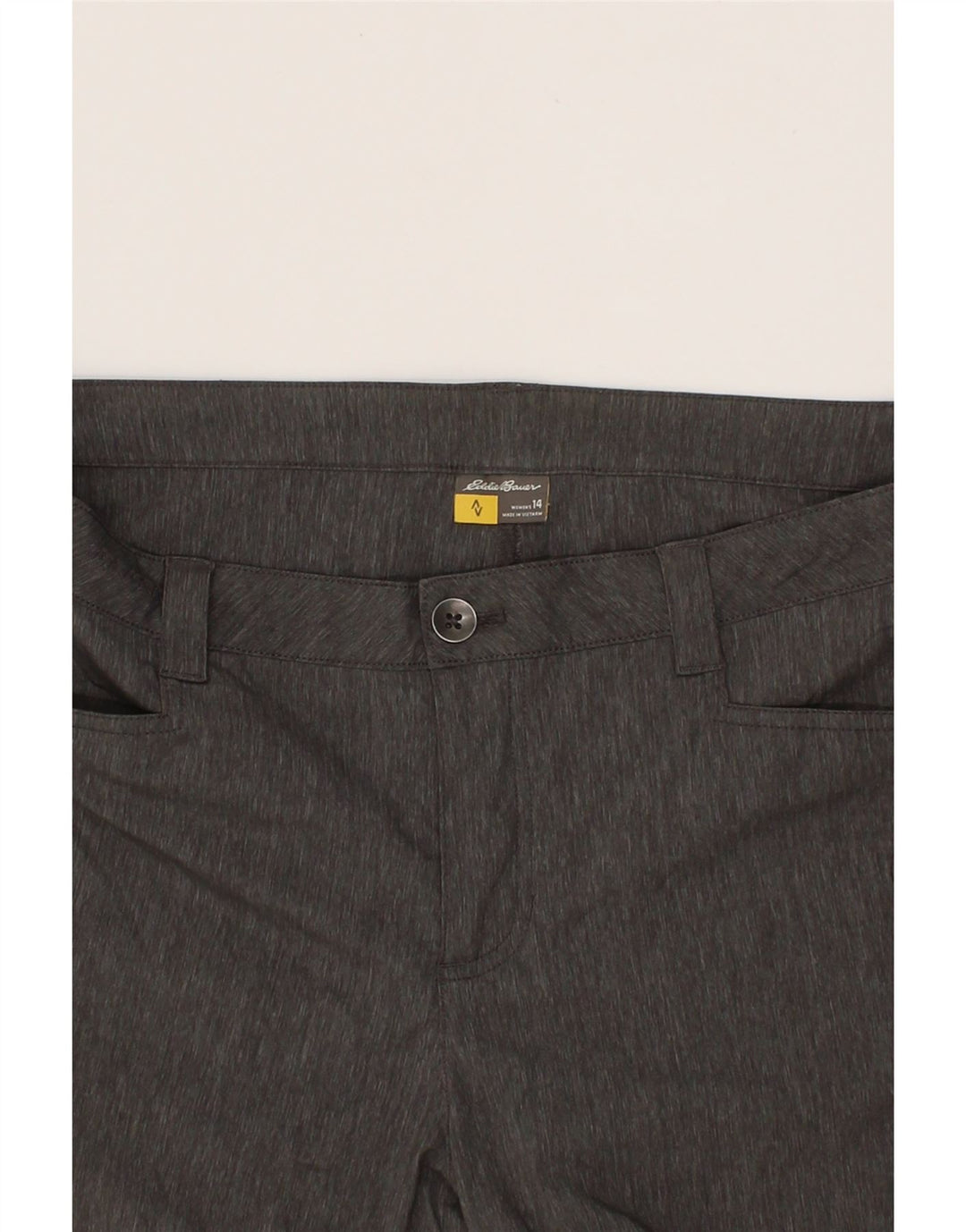 EDDIE BAUER Womens Cargo Shorts US 14 XL W36 Grey Nylon Vintage Eddie Bauer and Second-Hand Eddie Bauer from Messina Hembry 