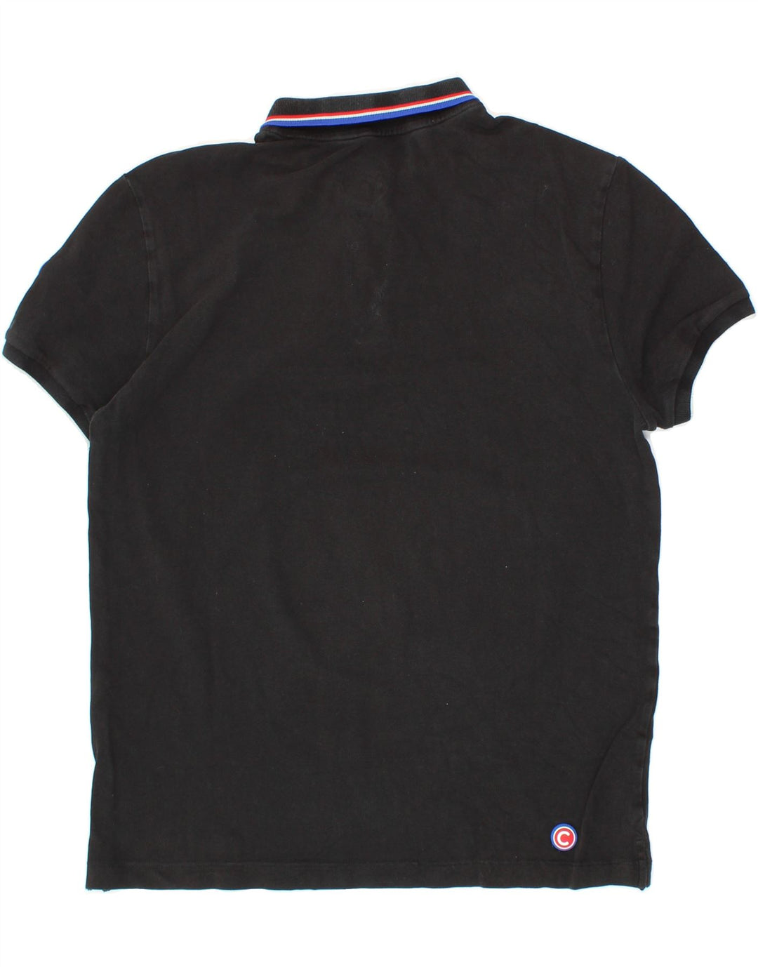COLMAR Boys Polo Shirt 15-16 Years Large Black Vintage Colmar and Second-Hand Colmar from Messina Hembry 