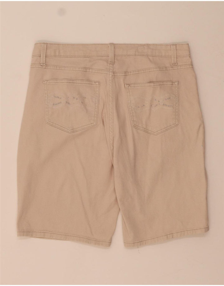 LEE Womens Classic Fit Casual Shorts W32 Large Beige Vintage Lee and Second-Hand Lee from Messina Hembry 
