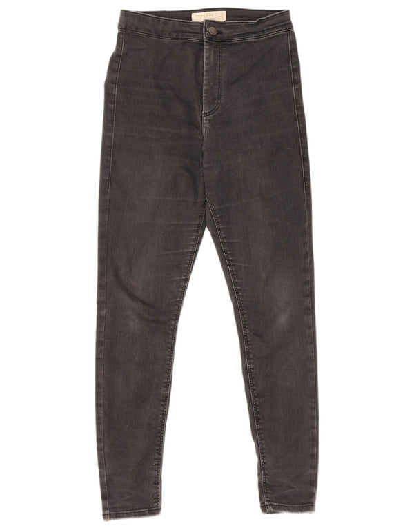 Женские джинсы скинни Topshop Joni W28 L25, черный хлопок