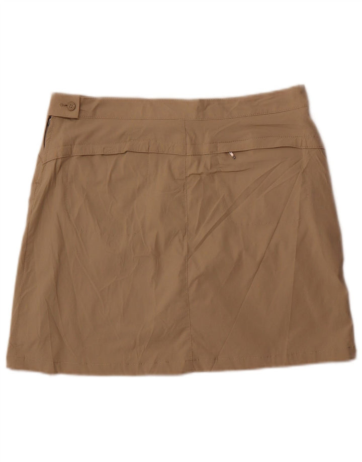 Eddie Bauer Womens Skort US 8 Medium  Beige Nylon
