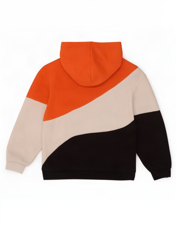 Puma Boys Hoodie Jumper 7-8 ετών Πολύχρωμο Colourblock Βαμβακερό