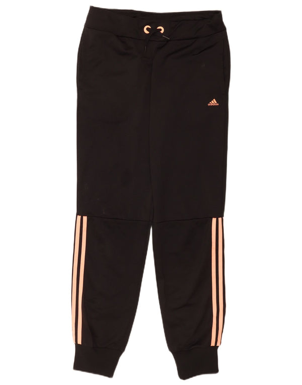 Adidas Pantalon de Survêtement Garçon Joggers 14-15 ans Noir Polyester