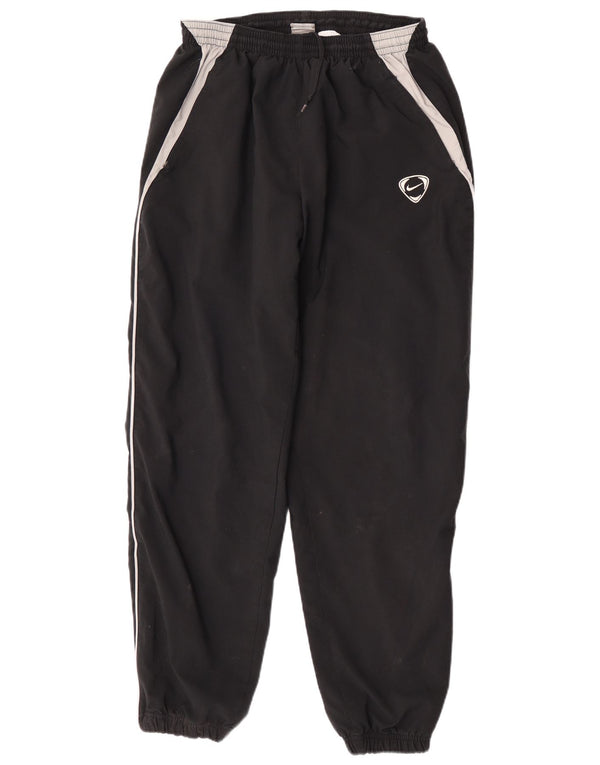 Nike Mens Tracksuit Trousers Joggers UK 41/43 Large Black Colourblock
