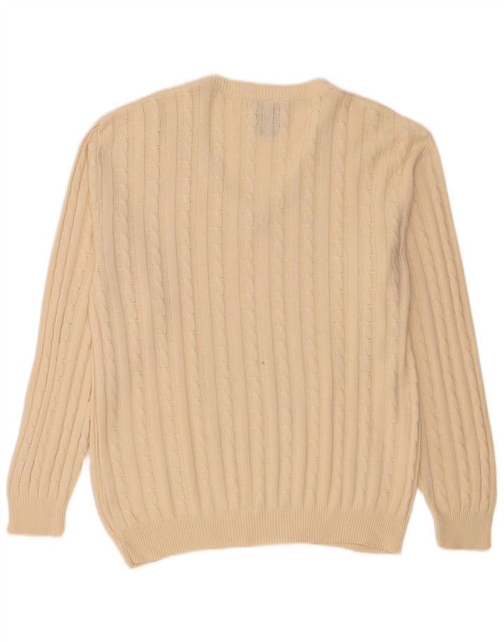 North Pole Herre V-hals sweater Medium Beige