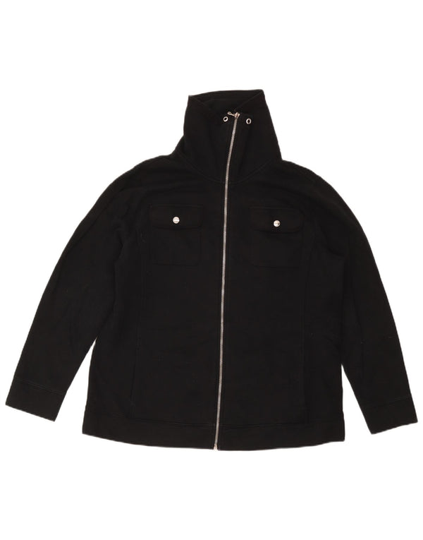 Ralph Lauren Dame træningsdragt Topjakke UK 18 XL Sort Bomuld