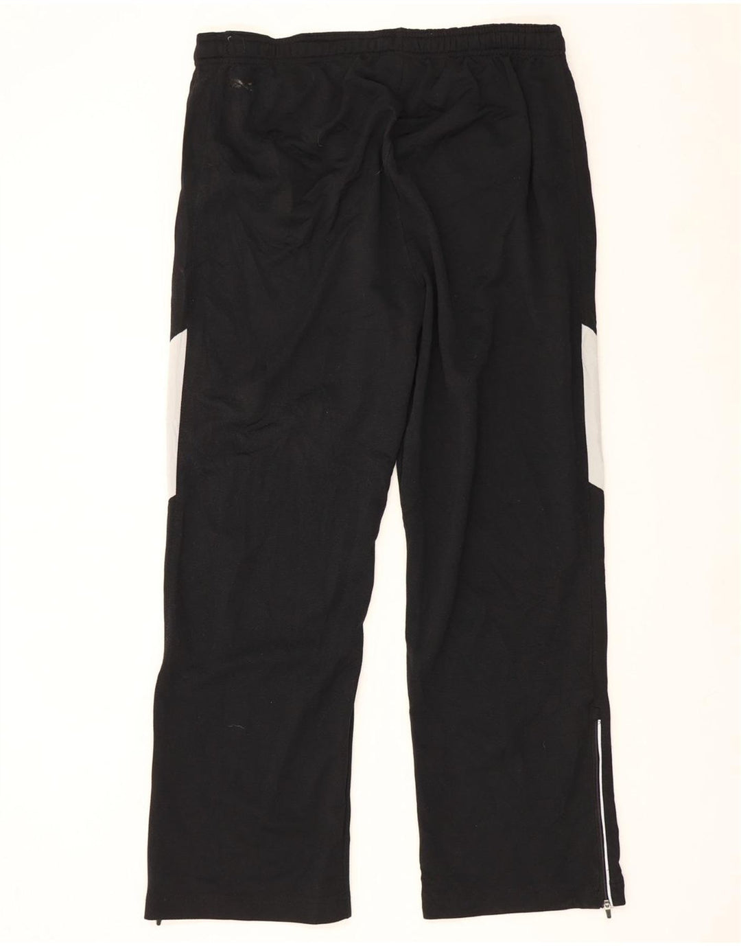 REEBOK Mens Tracksuit Trousers Large  Black Colourblock Polyester Vintage Reebok and Second-Hand Reebok from Messina Hembry 