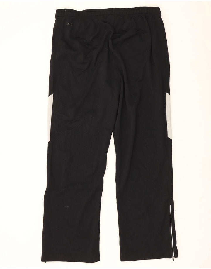 REEBOK Mens Tracksuit Trousers Large  Black Colourblock Polyester Vintage Reebok and Second-Hand Reebok from Messina Hembry 