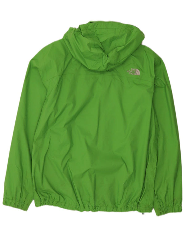 The North Face Chaqueta impermeable con capucha para hombre UK 36 Small Green Nylon