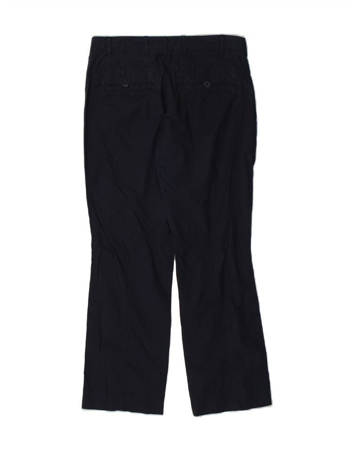 BENETTON Womens Straight Casual Trousers W32 L30 Navy Blue | Vintage Benetton | Thrift | Second-Hand Benetton | Used Clothing | Messina Hembry 