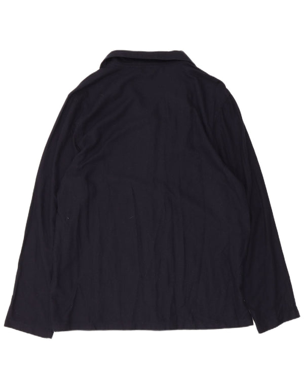 Tommy Hilfiger Chemise Homme Large Bleu Marine Carreaux Viscose