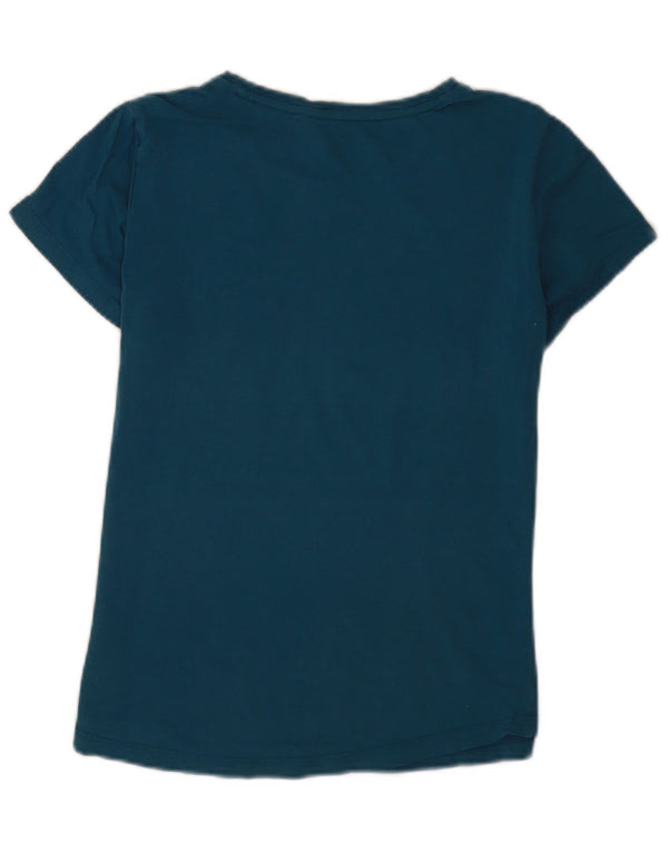 T-shirt grafica da donna Puma UK 12 blu medio